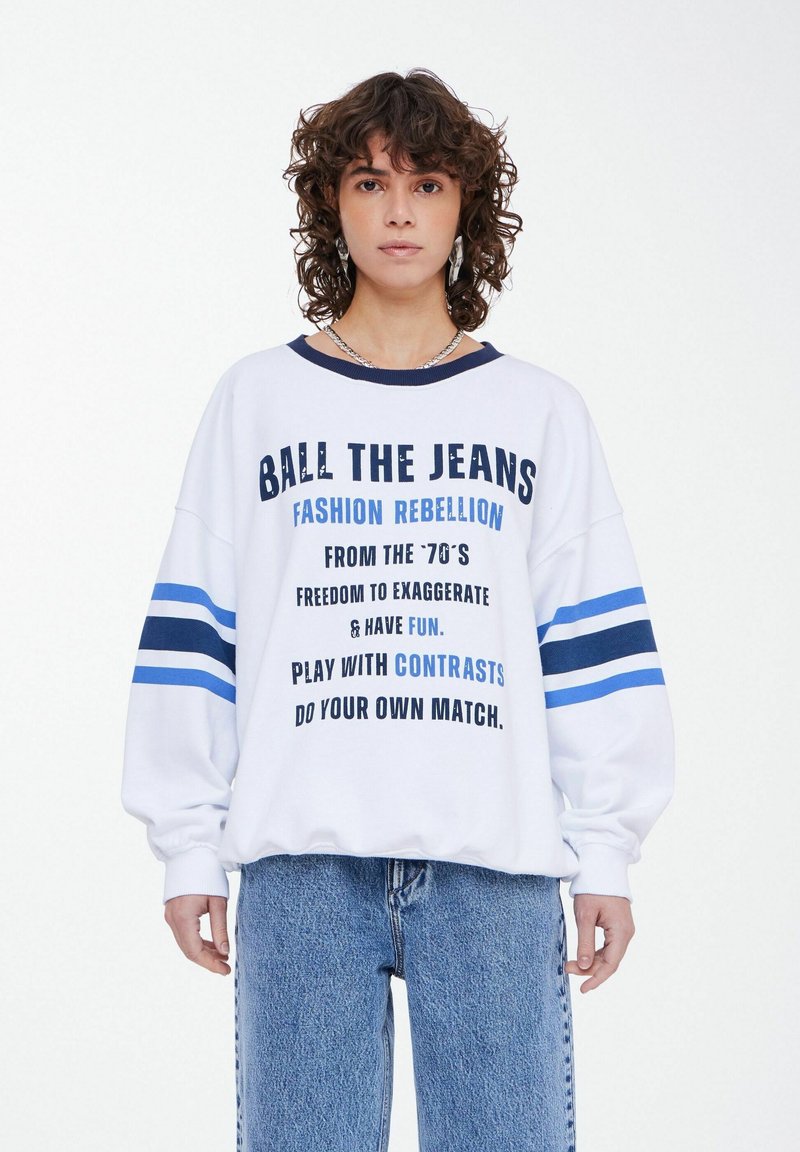 BALL - BAREBELLION SWEAT - Sweatshirt - blanc de blanc, Forstørre