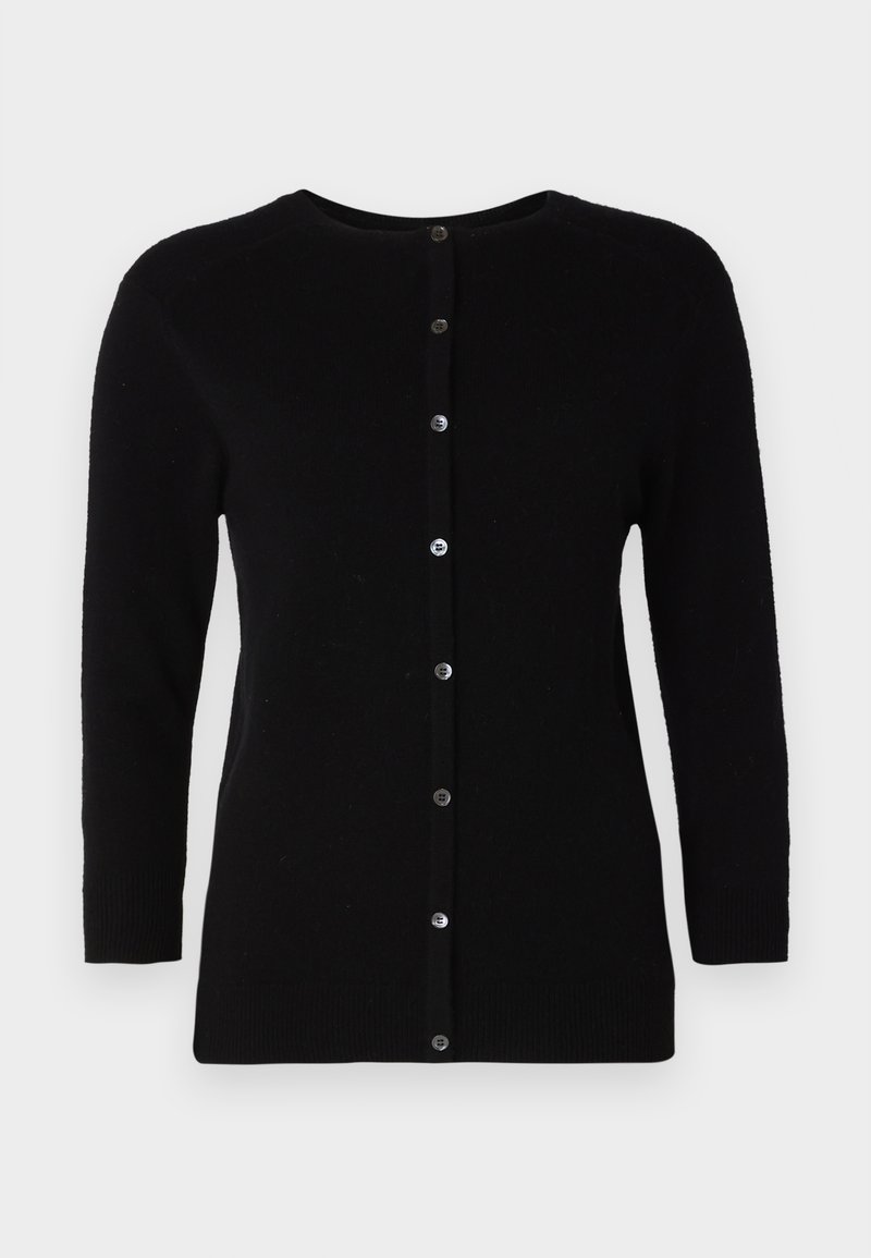 Just Cashmere Vest zwart