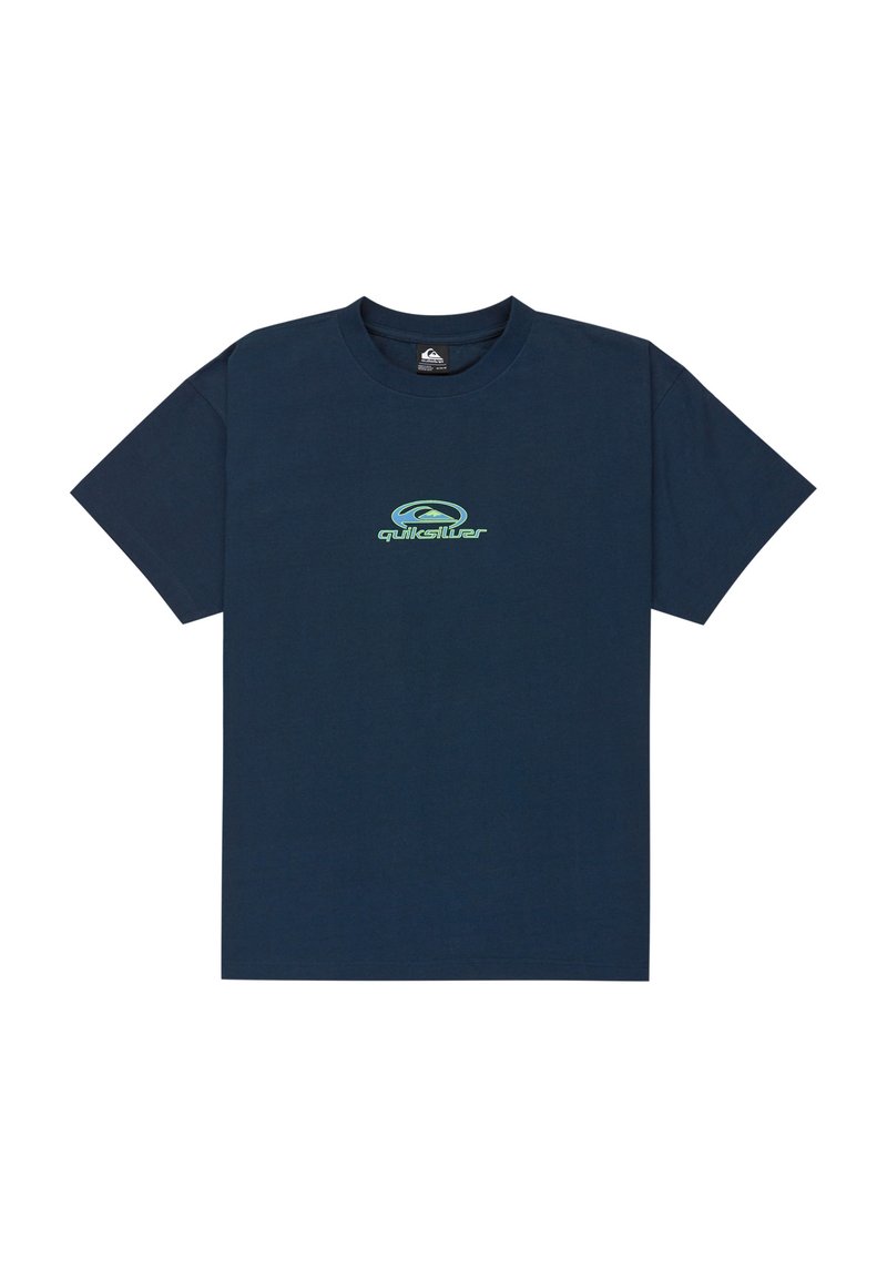 Quiksilver T-shirt print blauw Quiksilver T-shirt print blauw