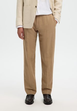 Selected, SLH STRAIGHT LEROY - Pantalon classique - caribou