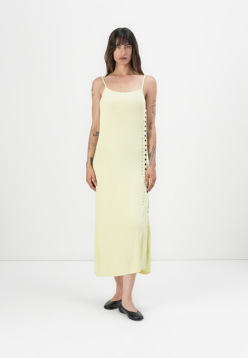 Proenza Schouler White Label Gebreide jurk geel