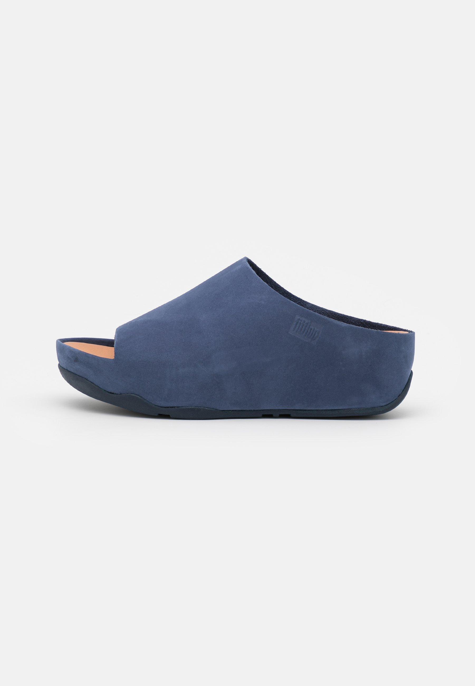 FitFlop SHUV SLIDES - Muiltjes - midnight navy/donkerblauw - Zalando.nl