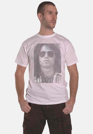 Paradiso Clothing THE DOORS MORRISON AVIATORS  - Print T-shirt - white