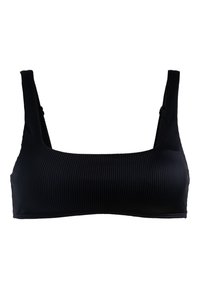 LOVE THE GLASSY - Top de bikini - black