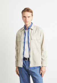 BOSS LOVEL ZIP - Skraistė  - light beige