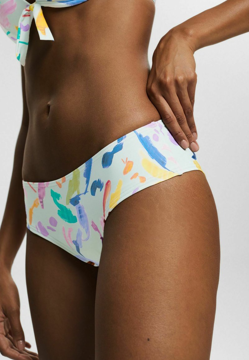 Damen Bikinis | Esprit RECYCELT: BUNT GEMUSTERTE Bikini-Hose light aqua green/hellgrün - SC29437 Damen Bikinis | Esprit RECYCELT: BUNT GEMUSTERTE Bikini-Hose light aqua green/hellgrün - SC29437