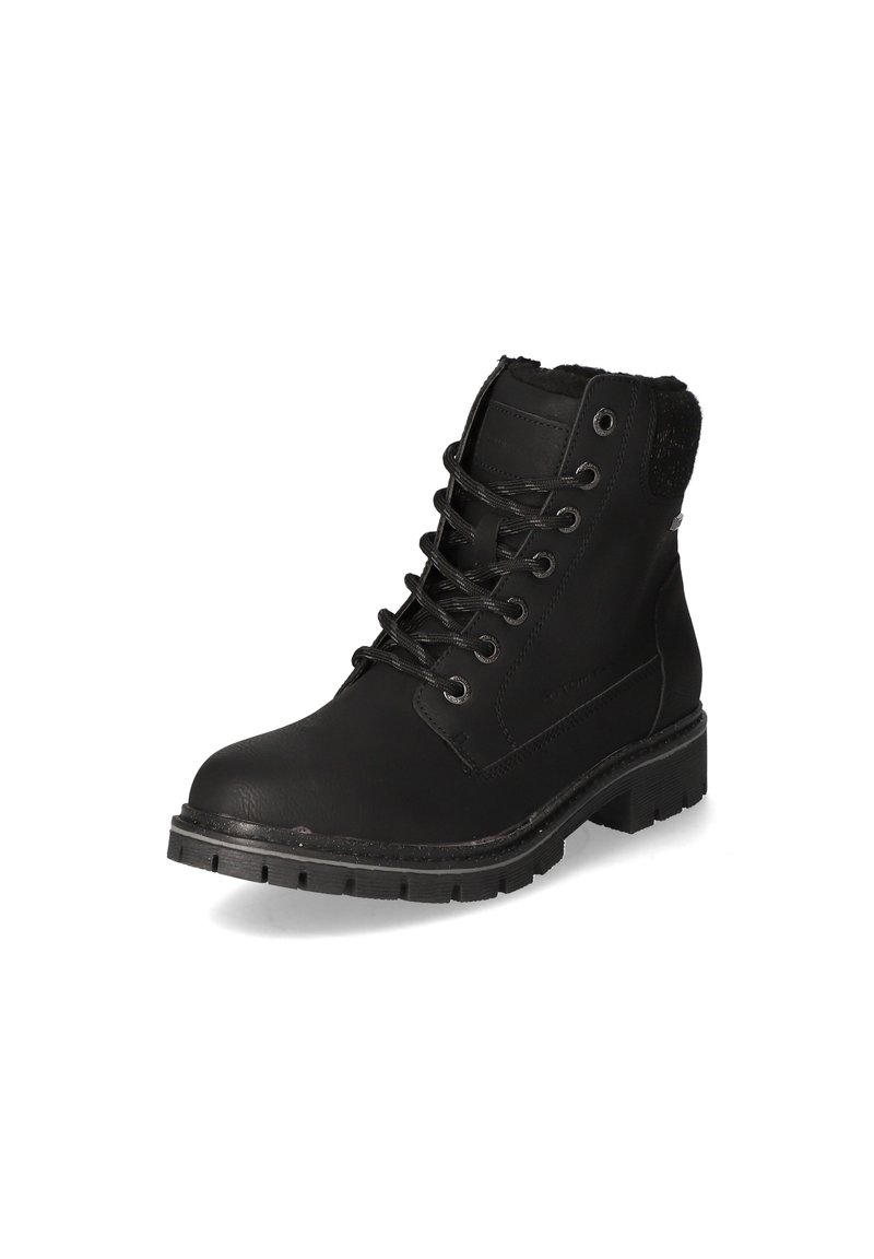 TOM TAILOR Zimní obuv - black