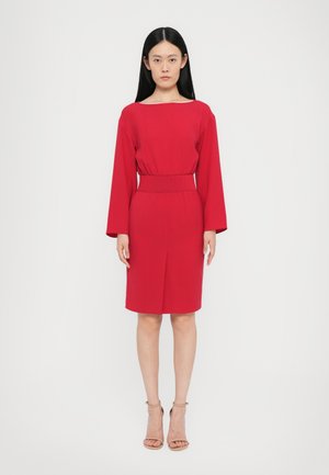 DRESS - Day dress - diamond red