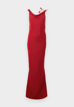 NYMERIA GOWN - Koktélruha / Partiruha - merlot