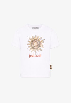 Just Cavalli, T-SHIRT - T-shirt con stampa - white