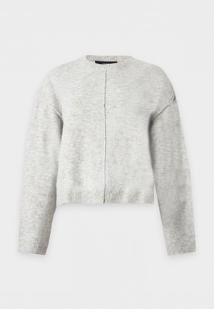 Vero Moda, VMBESTI O NECK - Пуловер - light grey melange