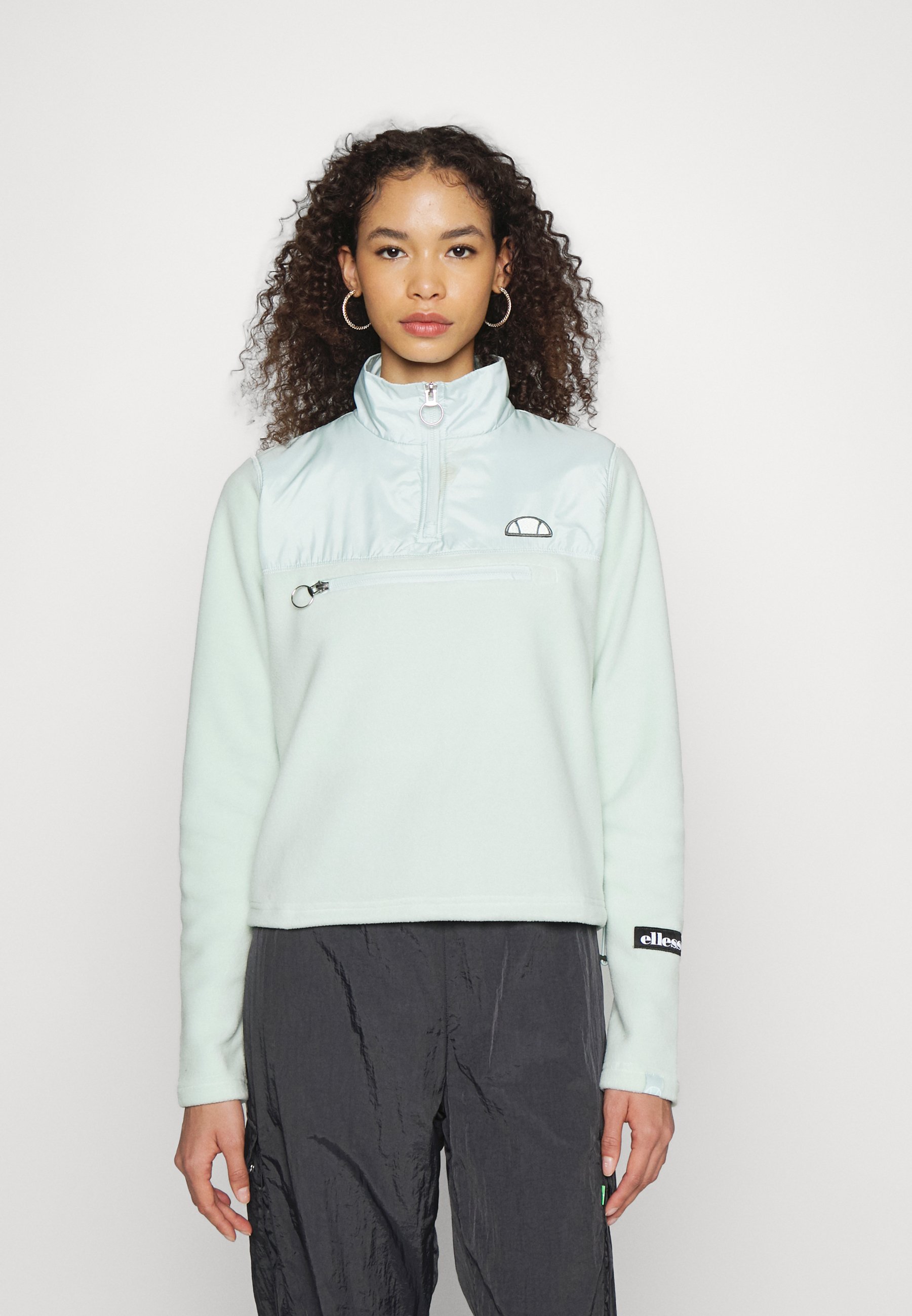Ellesse ORAN - Felpa in pile - light green/verde chiaro - Zalando.it