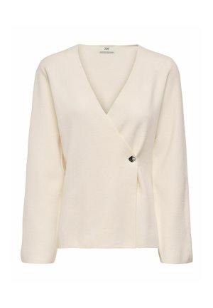 JDY, STRICKJACKE JDYPRIME STRICKJACKE - Gilet - whitecap gray