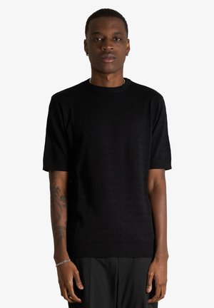 sseinse, T-SHIRT - T-shirt basic - black