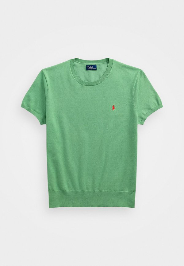 PIMA COTTON SHORT SLEEVE PULLOVER - Basic T-shirt - pistachio4