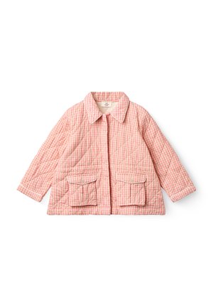Copenhagen Colors HOUNDSTOOTH QUILTED UNISEX - Übergangsjacke - light pink