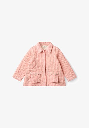 Copenhagen Colors, HOUNDSTOOTH QUILTED UNISEX - Kerge jope - light pink