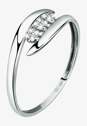 CHRIST Ring - weißgoldfarben