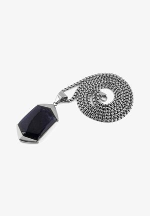 Akitsune Halskæder - silver coloured blue