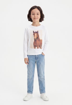 Name it, NKFVOTEA 2 PACK - Langærmet T-shirt - bright white/subdued blue