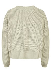 Urban Classics Stickad tröja - light green