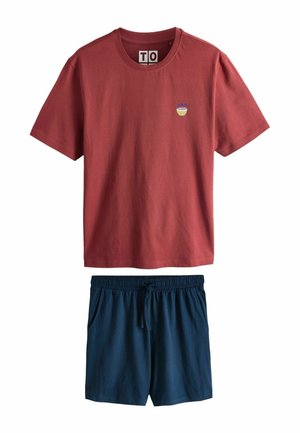 REGULAR FIT - GRAPHIC SHORT SLEEVE SET - Nachtwäsche Set - seminal