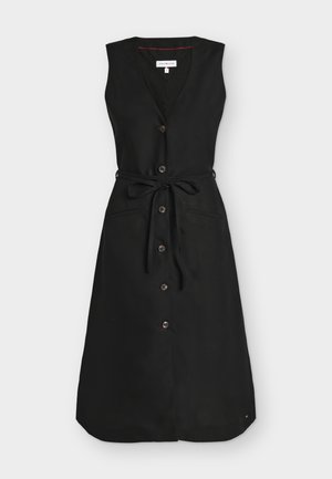 Tommy Hilfiger, SUMMER MIDI DRESS  - Hverdagskjole - black