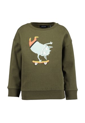 Sweatshirt - oliv