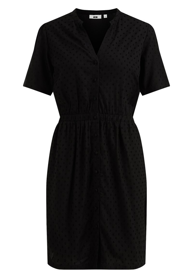 WE Fashion Blousejurk zwart WE Fashion Blousejurk zwart