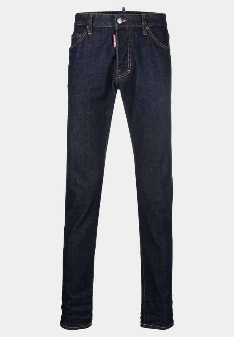 Dsquared2 Straight leg jeans zwartblauw denim Dsquared2 Straight leg jeans zwartblauw denim
