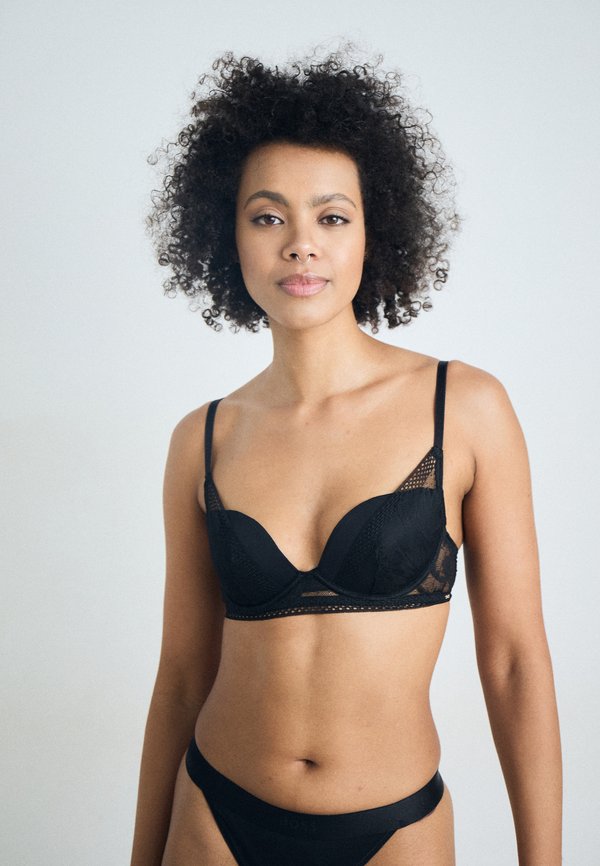 HALF PAD PEONY  - Underwired bra