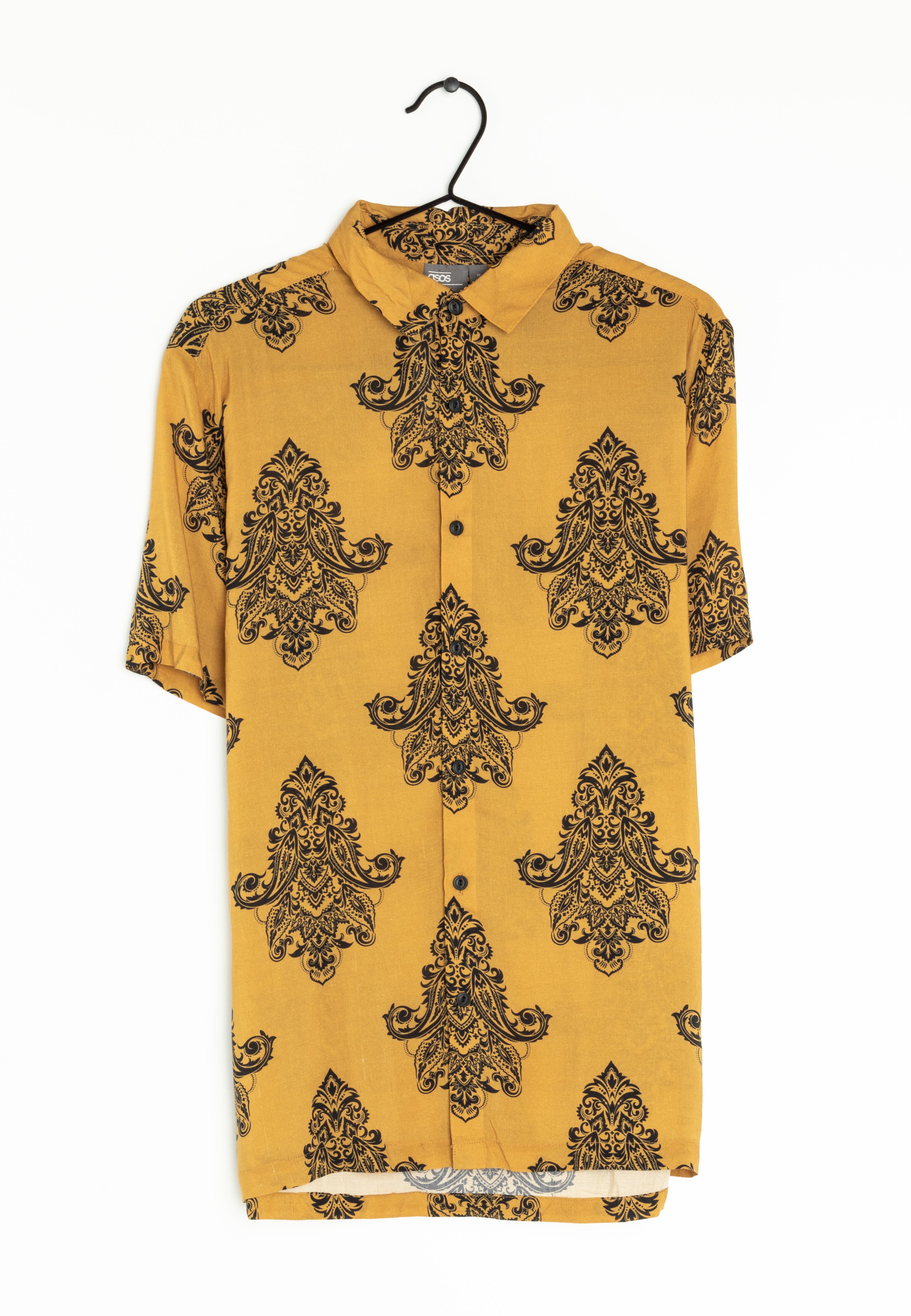 asos mustard top