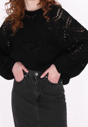 Pullover - black