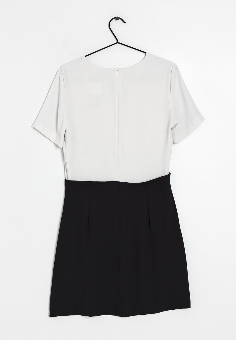 Mango Day dress - white black/white - (Pre-owned) - Zalando.ie Mango Day dress - white black/white - (Pre-owned) - Zalando.ie