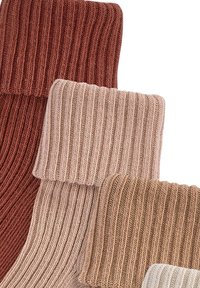 Next 4 PACK  - Zeķes - rust brown neutral