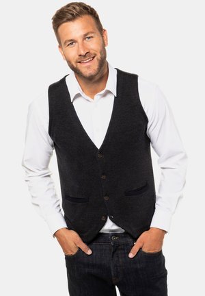 Waistcoat - navy-melange