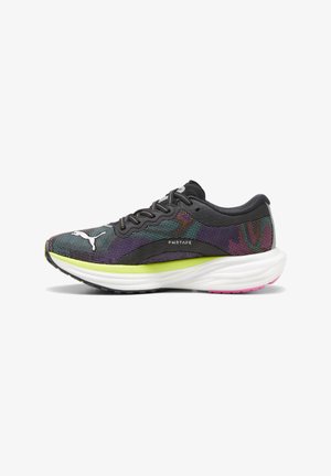 Puma Laufschuh Straße - puma black lime pow poison pink