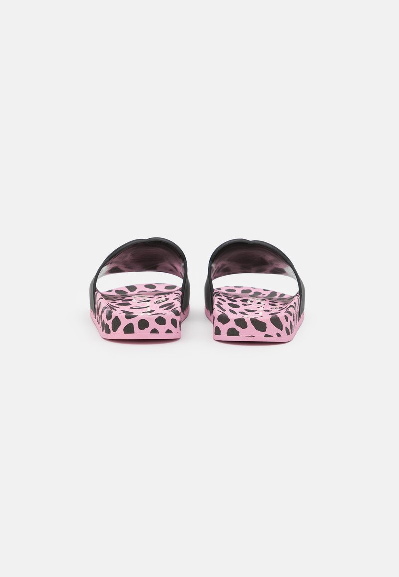 Damen Zehentrenner | Blugirl CHIC Pantolette flach bonbon/black/rosa - BS04496 Damen Zehentrenner | Blugirl CHIC Pantolette flach bonbon/black/rosa - BS04496