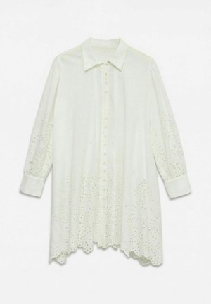 Vero Moda, SHIRT DRESS VMDANNA SHORT DRESS - Robe chemise - snow white