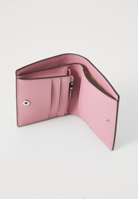 Lauren Ralph Lauren CROSSHATCH LEATHER COMPACT WALLET - Peněženka - rose mauve