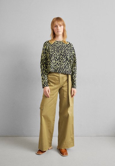 Proenza Schouler White Label Πουλόβερ - black/lime