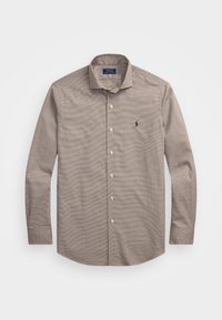 CUSTOM FIT HOUNDSTOOTH TWILL SHIRT - Srajca - cream/brown