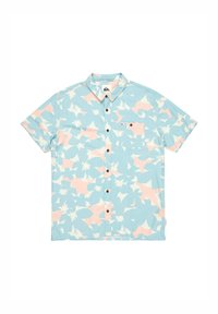 SAFE PARADISE MIT KURZEN ÄRMELN - Camisa - blue