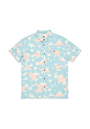 Quiksilver SAFE PARADISE MIT KURZEN ÄRMELN - Overhemd - blue