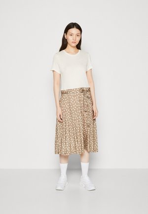 LASCANA TUPFEN - Φόρεμα από ζέρσεϊ - taupe-creme