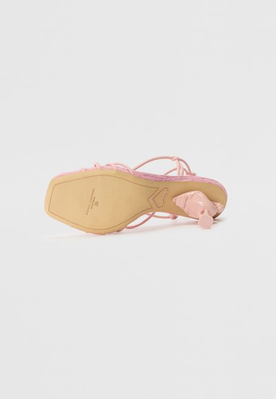 Sophia Webster FLO COPACABANA MID SANDAL - Sandale cu baretă pe gleznă - bonbon pink
