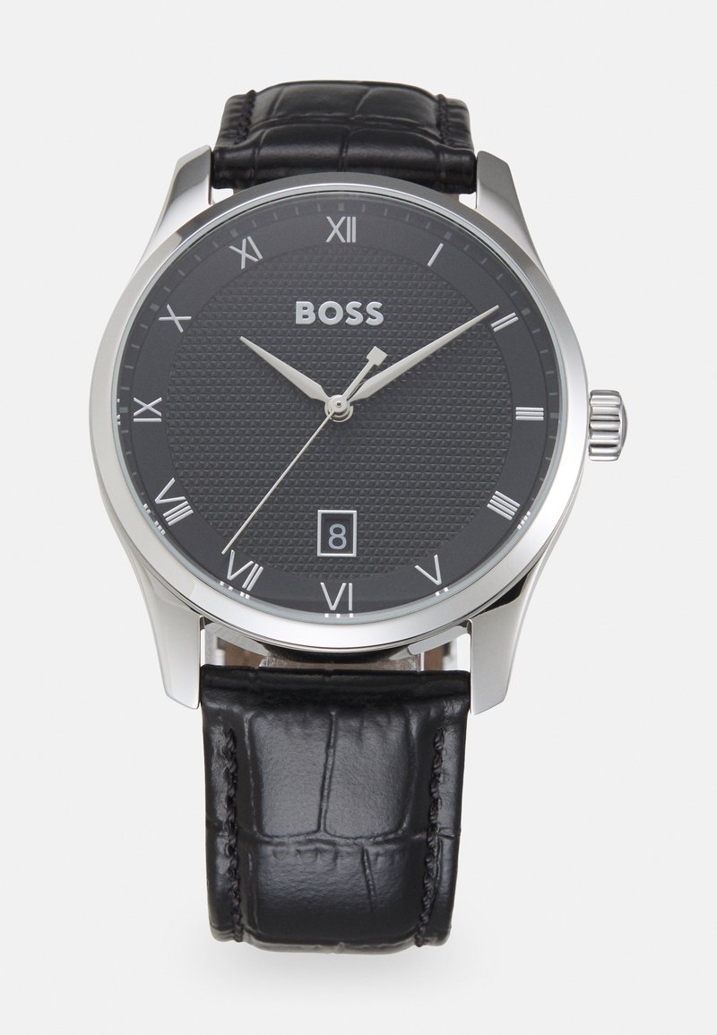 BOSS - PRINCIPLE - Rannekello - black, Suurenna