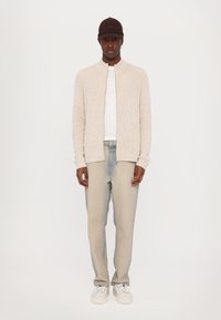Holzweiler ATLANTIC ZIP CARDIGAN - Kofta - sand