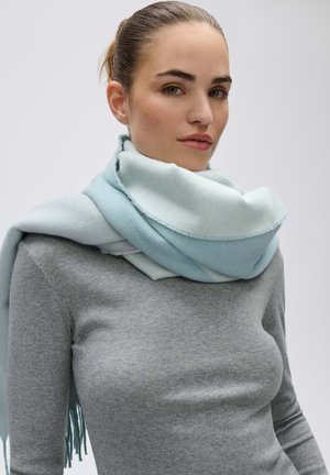 OPUS, SOFT COLOR BLOCKING - Écharpe - dusty aqua