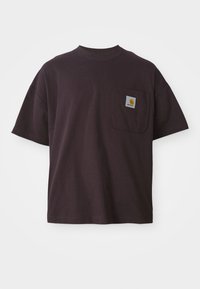 CLASSIC WORK POCKET - Basic T-shirt - palisander